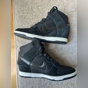 Nike Dunk Sky Hi Hidden Wedge Sneakers 8.5